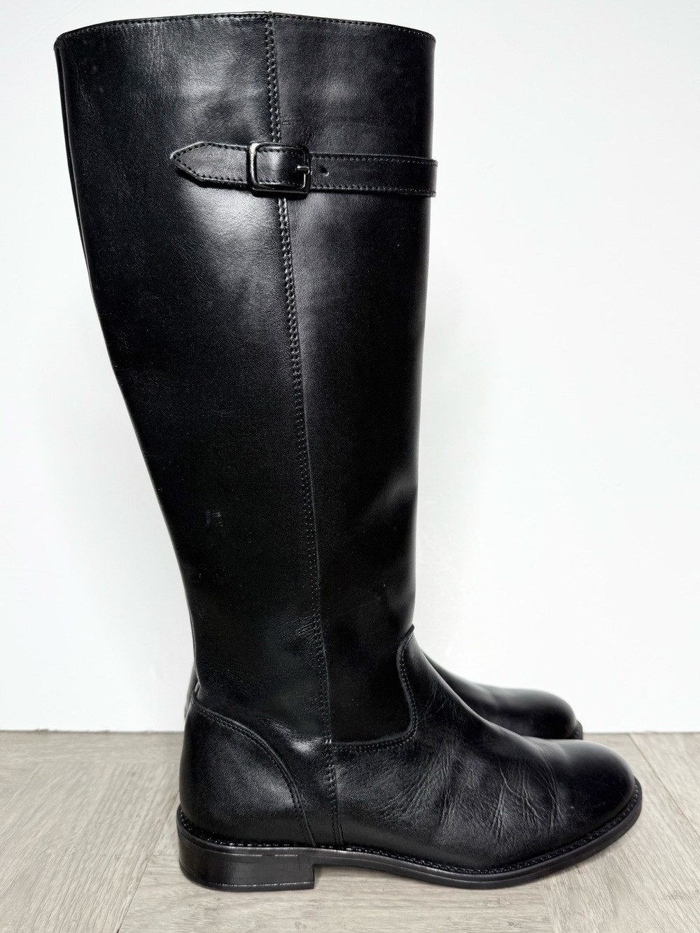 Italian Shoemakers Black Tall Boot 7